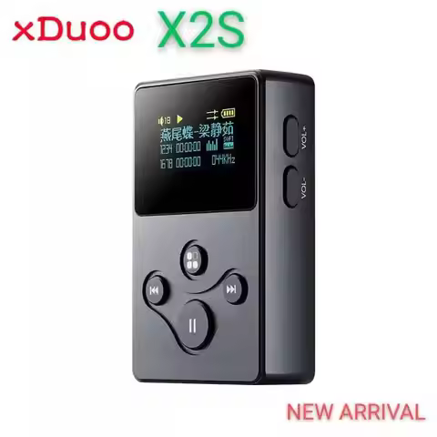 Xduoo X2S Lossless Portable Metal HIFI Music Player Headphone Amplifier Support DSD APE FLAC WAV For