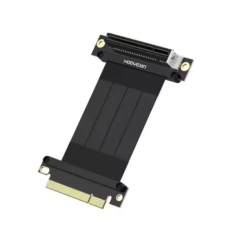 HYX high speed Pci-E3.0 Express 8X To 8X Slot Riser Card Converter Extender Ribbon Adapter Extension