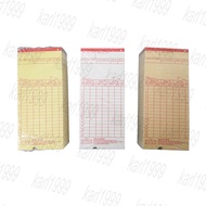 Kad Punch (1 Pek / 100 Helai) – Sesuai untuk Mesin Punch | Punch Card (1 Pack / 100pcs) – Compatible