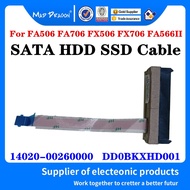 DD0BKXHD001 For ASUS TUF GAMING FA506 FA706 FX506 FX706 FA566II Laptop SATA SSD HDD Connector Cable Hard Drive Adapter