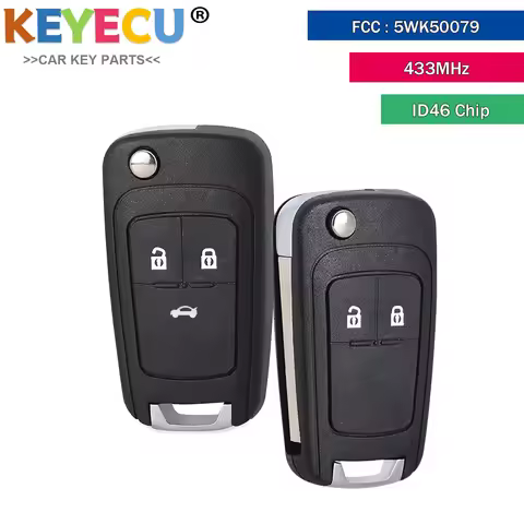 5WK50079 Remote Flip Key 433MHz ID46 For 2009 2010 2011 - 2017 Opel Vauxhall Corsa Tourer Cascade E 