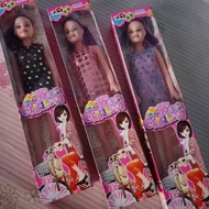 Barbie doll + barbie shoes and hat