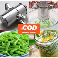 Stainless steel cendol dawet mold maker 1 pcs glass shape push