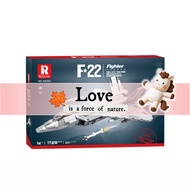 Reobrix 33020 F-22 Raptor Fighter Jet Building Block Toys 1729pcs