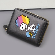 Cartoon Snoopy Zipper Wallet Vertical Wallet Card Holder Clutch Bag Short Wallet Wallet Coin Purse 4
