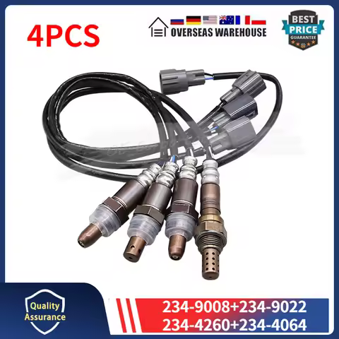 4PCS Lambda Oxygen O2 Sensor For 2008 2009 2010 2011 Lexus ES350 Toyota Avalon Camry 3.5L V6 234-900