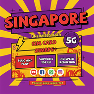 Singapore SIM Card 1-15Days Daily 1GB-3GB Unlimited Data High Speed Data Singapore SIM Card