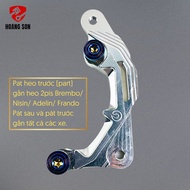 COMBO part gắn heo dầu 2pis Brembo/ Nisin/ Adelin/ Frando-pát trước heo 2pis Brembo/ Nisin/ Adelin/