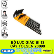 BỘ LỤC GIÁC BI 13 CÂY TOLSEN 20090 CHÍNH HÃNG TOLSEN ( 1 BỘ )