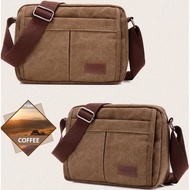 B535 Men's Sling Bag Canvas Shoulder Bag
