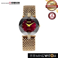 Jowissa 29mm Red Dial Gold Stainless Steel J5.014M