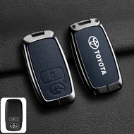 Xe TOYOTA vỏ chìa khóa Key trường hợp hợp kim kẽm Chìa Khóa Da Bìa vỏ chìa khóa thông minh Protector