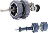 New PA03670-0001 PA03670-0002 Scanner Paper Pick Roller + Brake Roller Pickup Roller Compatible with