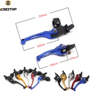 ZSDTRP 1Pc Universal Motorcycle Aluminum ASV Brake Lever Handlebar Lever For Motocross Dirt Pit Bike