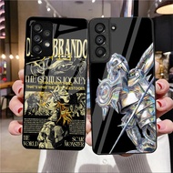 Jojo Bizarre Adventure 10 Glass Phone Case For Samsung Galaxy A14 A16 A30 A22 A32 A33 A15 A35 A42 A5