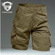 Eaglade Casual Cargo Shorts for Men in Yellow