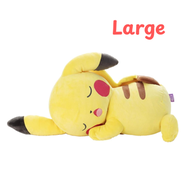 POKÉMON - 比卡超公仔 寵物小精靈比卡超毛公仔 (L) Pokemon Pocket Monster Pikachu軟優質手感安睡寶寶 毛絨玩具 / 抱枕枕頭 / 毛公仔 -平行進口