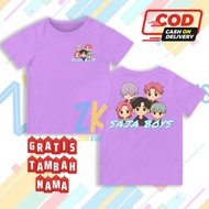 Kpop demon hunter children's clothes Kpop demon hunter children's t-shirt/ Kpop demon hunter childre