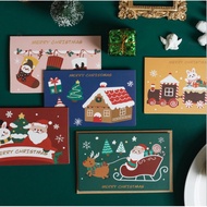 [SG seller] Merry Christmas card cute greeting Card / Best Wishes/ Greeting Card/ Gift Card