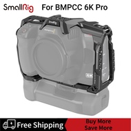 SmallRig Full Cage for BMPCC 6K Pro / 6K G2, Compatible with Blackmagic Pocket Camera Battery Grip, 