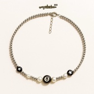 Y2K bead necklace | Beads necklace skena | Cute Funny | Free style888 Y2K accessories