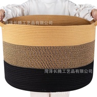 Nordic Miscellaneous Dirty Laundry Basket Living Room Storage Basket Bedroom Cotton Rope Storage Bas