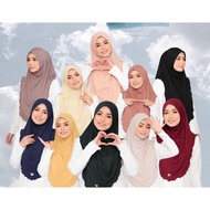 [Tudung Raya 2024] Tudung Sarung Layla Pleated Ribbed Cotton Tudung Sarung Viral