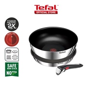 Tefal Ingenio Stainless Steel Sets- Edition (3pc) L897S3/Effective (6pc) L89796/White Gold Edition (