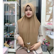 185 JILBAB KHIBAN FK AL FAEZYA MALAY CHIN TALI SIZE M JERSEY SUPER/HIJAB AF ALFAEZYA ORIGINAL BY BUN