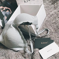 New Kissy Intimates Such as Seamless Push-up Spring Thin Bra Set Kiss Genuine Goods Official Flagshi