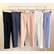 HAREM PANTS SCUBA JUMBO / CELANA SCUBA BASIC PANTS / MOMO SCUBA PANTS WANITA / CELANA LUNA SCUBA