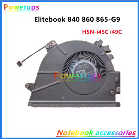 New Original Laptop CPU Cooler Fan For HP EliteBook 840 845 G9 860 865 G9 HSN-I45C I49C EG70040S1-C1