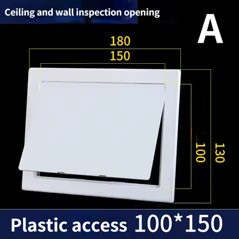 Plastic Access Panel for Multi-size Reinforced Plumbing Wall Access Doors Plastic Access