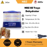 NBZ 5 Tier Food Dehydrator Machine Food Dryer Dehydrator Dehydrated Machine Mesin pengering makanan 