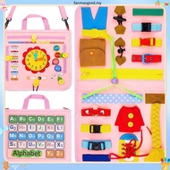 Montessori Busy Board Toddlers Travel Toy Preschool Learning Educational Sensory Toy for 1-6 Year Ol