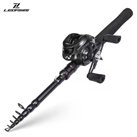2025 Telescopic Fishing Rod Full Kits Casting Rod Ultra Short Feeder Rod Combo Carbon 1.5m-2.1m Fish