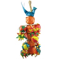Jinrui Cheng Bird Park- > Fun Tower/3 Sizes/American Imported Palm Leaf Toys/Parrot's Favorite/Natur