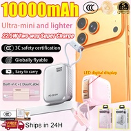 3C Certification✅3c Powerbank 10000mAh Wireless Powerbank USB Charging 22.5W Portable Mini PowerBank