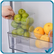 WAY2TOP Large Opening Refrigerator Drawer Deepen Plastic Food Storage Box Quality Fridge Side Door Fridge Storage Bin Kitchen