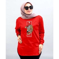 MERAH Buju Atsam Jaos Edition Tshirt Ksos Hut Happy Indonesian My Independence Day 17 August Top Gir