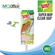 3M Scotch Brite Super Mop Set 360 with Free Scrapper (1 Pc/Pack) Mop Lantai or refill