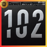 VICTAS Table Tennis Rubber VO>102 High Energy Tension Offensive Soft Rubber - Available in Red and B