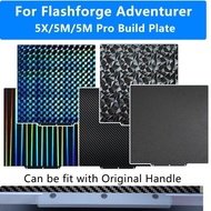 For Flashforge Adventurer 5m Build Plate AD5X AD5M 235x235 Double Sided Spring Steel Sheet For Flash