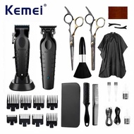 Kemei KM-2296/KM-2299 Professional Shaving Hair Trimming Electric Hair Clipper Tool Set