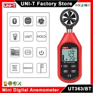 UNI-T UT363 UT363BT Mini Handheld Anemometer with Bluetooth Digital Wind Speed Measure Meter Tempera