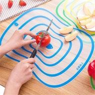 創意磨砂分類切菜板塑料加厚切菜板薄片透明菜板切水果板韓國砧板