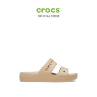 CROCS รองเท้าแตะผู้หญิง BAYA PLATFORM SANDAL รุ่น 208188-212 - CHAI