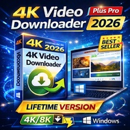 4K Video Downloader Plus Pro 2026 Latest Lifetime For Windows & MacOS | YouTube Downloader | 4K/8K V