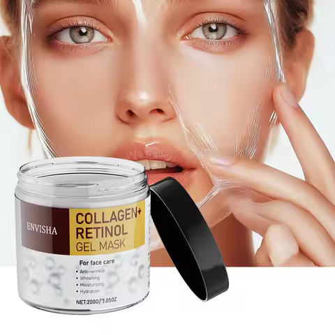 Collagen Retinol Gel Peel-off Face Mask Exfoliating Anti-aging Wrinkle Hydration Whitening Moisturiz