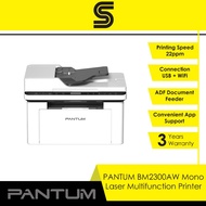 Pantum BM2300AW Mono Laser Multifunction Printer (Free TL-C2310H Toner) - Print/Scan/Copy